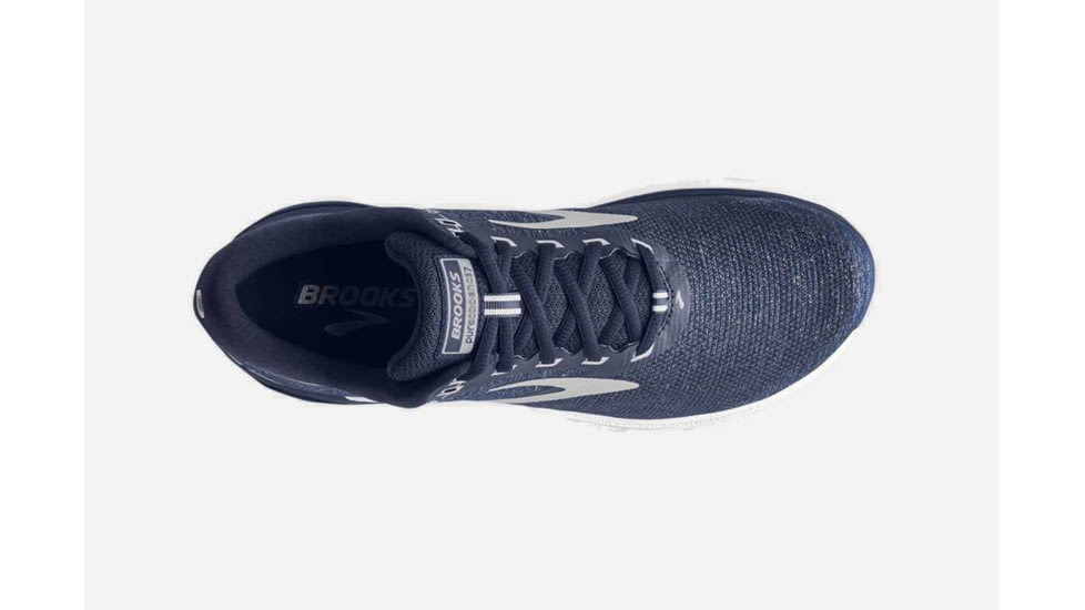 Brooks PureCadence 7 Mens Road Running Shoes, Peacoat/Silver/White, 12.5 US, Medium, 1102741D483.125