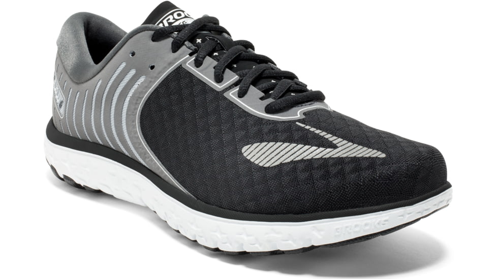 Brooks Pureflow 6 Road Running Shoe - Men's -Black/Anthracite/Silver-Medium-8