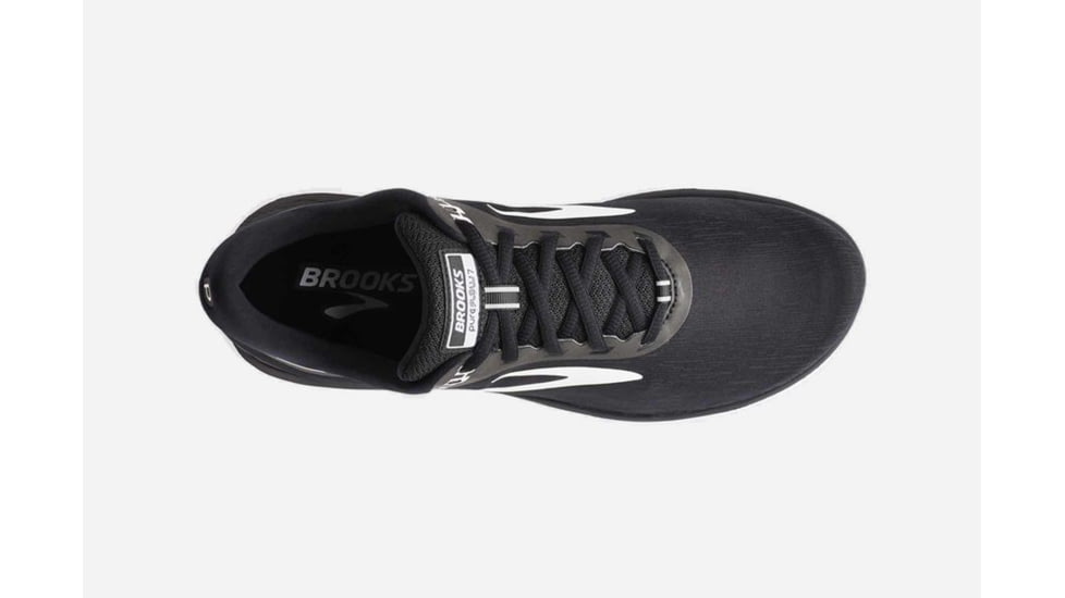 Brooks PureFlow 7 Mens Road Running Shoes, Black/White, 9.5 US, Medium, 1102751D048.095