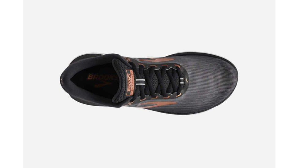 Brooks PureFlow 7 Mens Road Running Shoes, Grey/Black/Copper, 7 US, Medium, 1102751D045.070