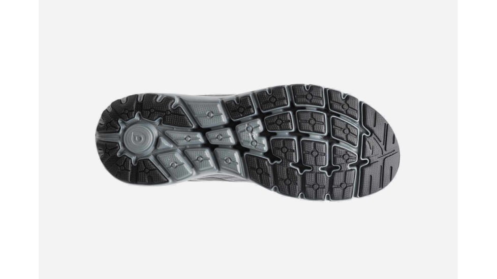 Brooks PureFlow 7 Mens Road Running Shoes, Grey/Grey/Black, 14 US, Medium, 1102751D056.140