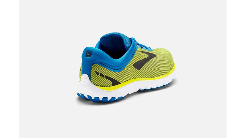 Brooks PureFlow 7 Mens Road Running Shoes, Nightlife/Blue/Black, 7 US, Medium, 1102751D761.070
