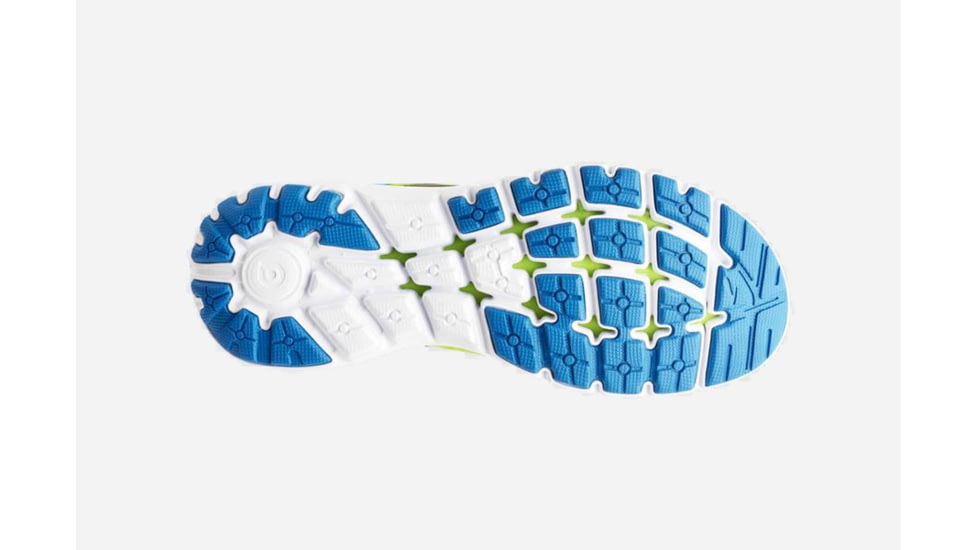 Brooks PureFlow 7 Mens Road Running Shoes, Nightlife/Blue/Black, 7 US, Medium, 1102751D761.070