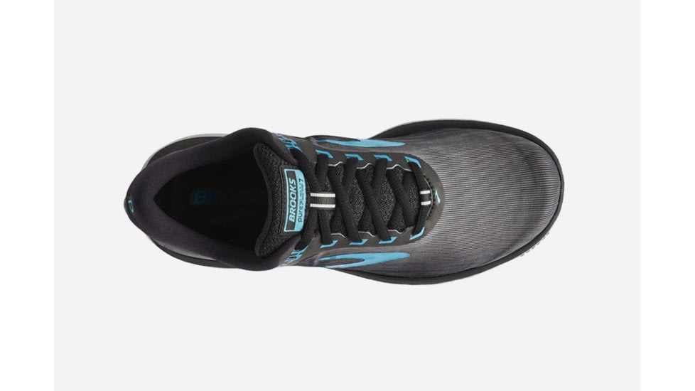Brooks PureFlow 7 Womens Road Running Shoes, Grey/Black/Green, 12 US, Medium, 1202621B067.120