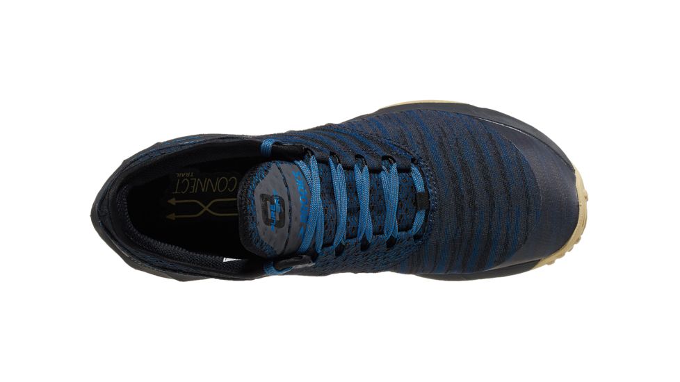 Brooks PureGrit 8 - Mens, Ebony/Deep Water/Black, Medium, 10.0, 1103131D457.100