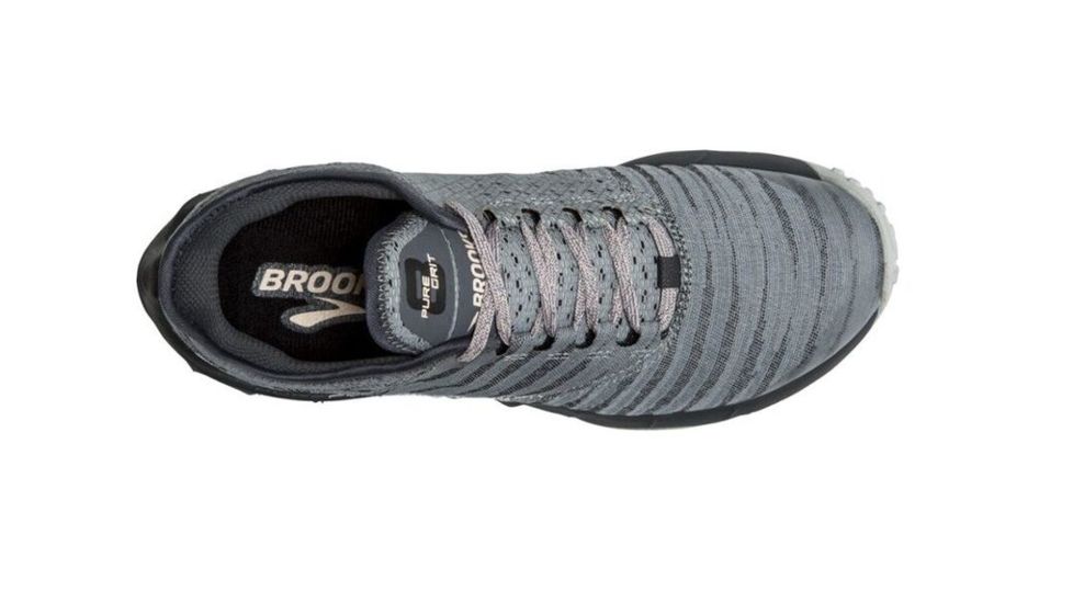 Brooks PureGrit 8 - Womens, Primer/Pearl Blue/Peach, Medium, 6.5, 1203011B087.065