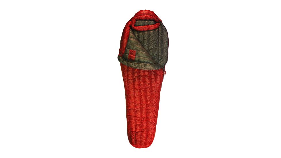 Brooks-Range Mountaineering Drift 15 Sleeping Bag-Positive Red-Long