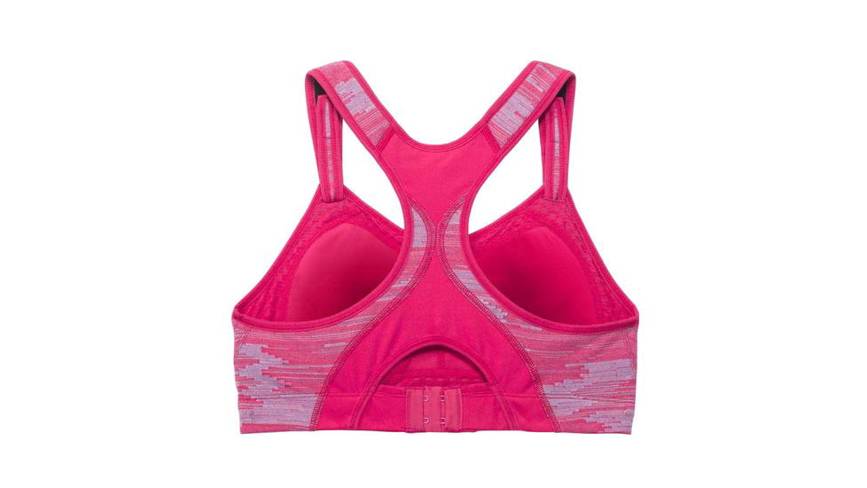 Brooks Rebound Racer Sports Bra, Dahlia Ikat Jacquard, 34 C, 350037690.0341C
