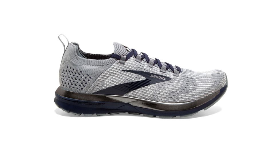 Brooks Ricochet 2 Road Running Shoe - Mens, Grey/Navy, 10D, 1103151D020.100