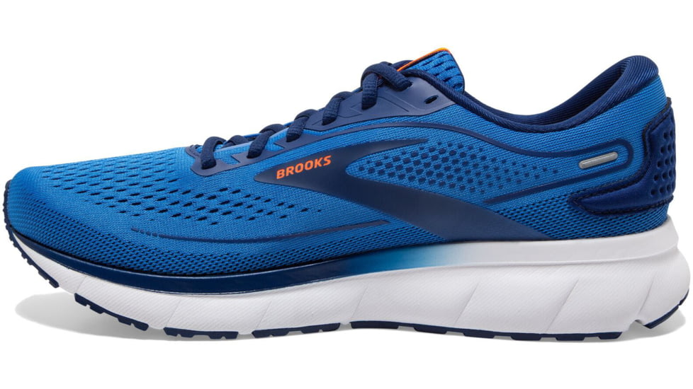 Brooks Trace 2 Running Shoes - Mens, Palace Blue/Blue Depths/Orange, 9.5, 1103881D477.095
