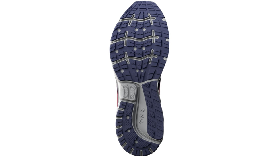 Brooks Trace 2 Running Shoes - Mens, Peacoat/Grey/Red, 14.0, 1103881D420.140