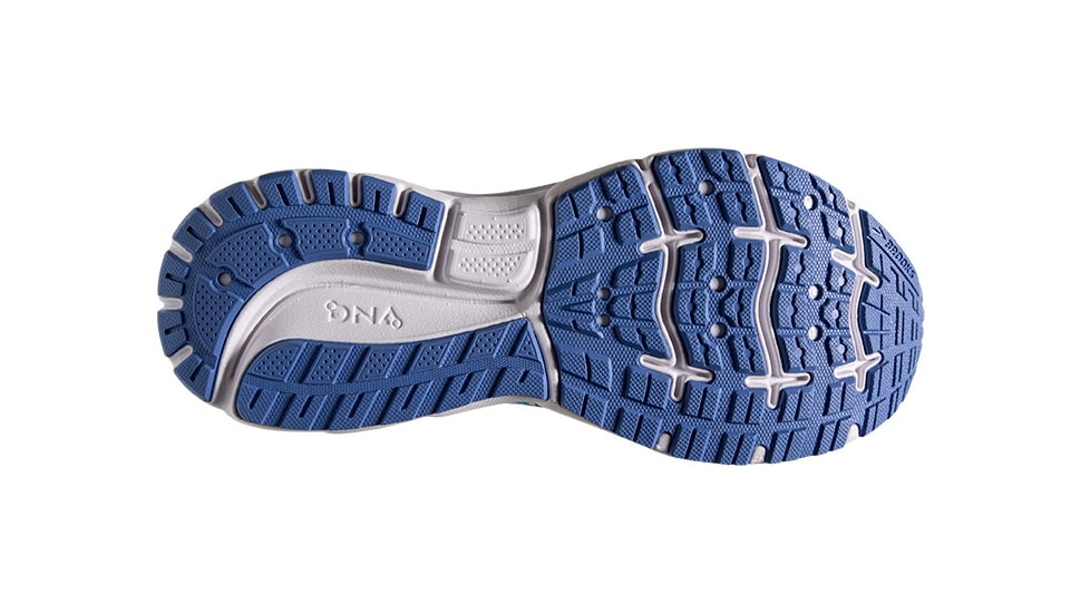 Brooks Trace 2 Running Shoes - Womens, Medium, White/Nightlife/Bluefish, 6.0, 1203751B135.060