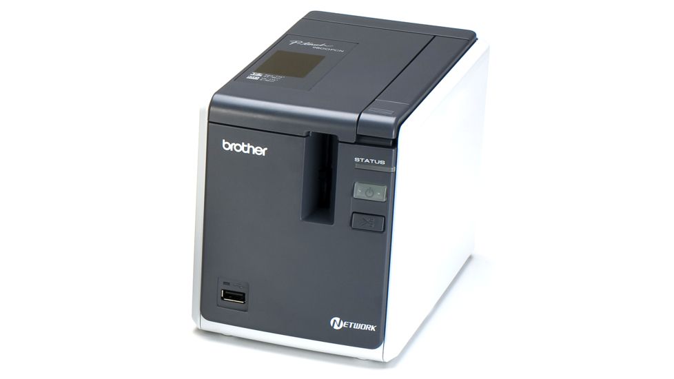 Brother Mobile Solutions Network Version PT-9800 Desktop Barcode and Identification Printer