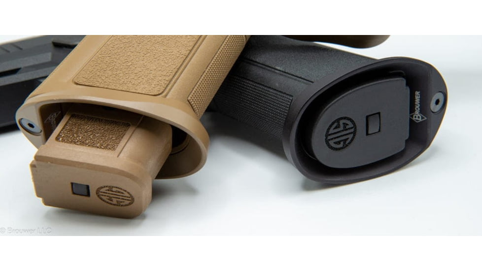 Brouwer M1811 Grip Module Magwell w/Armor Lube, DLC Coating, Black, M1811MW-41D