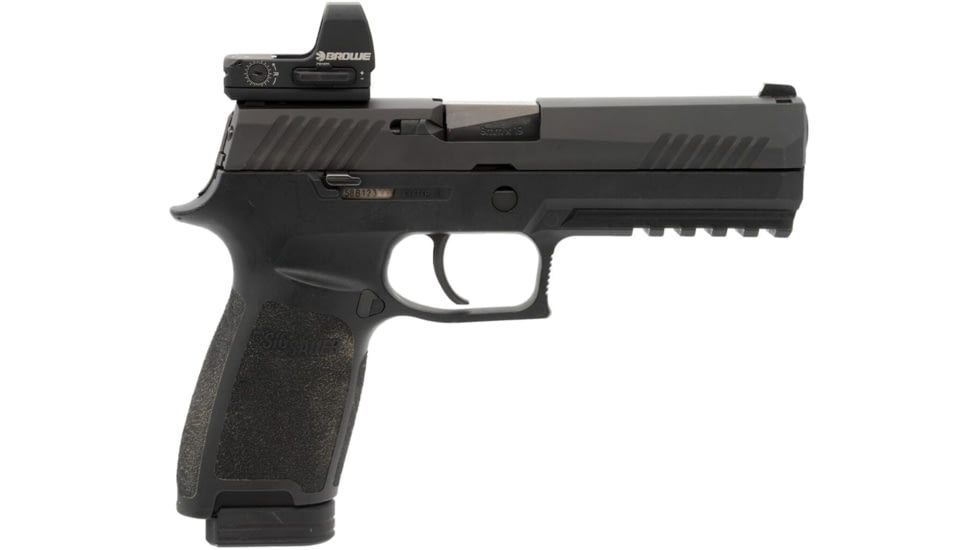 BROWE 1x23mm 3 MOA Red Dot Micro Reflex w/DOCTER Footprint, SIG Dovetail Adapter, Black, One Size, BMR-3MOA-SIG