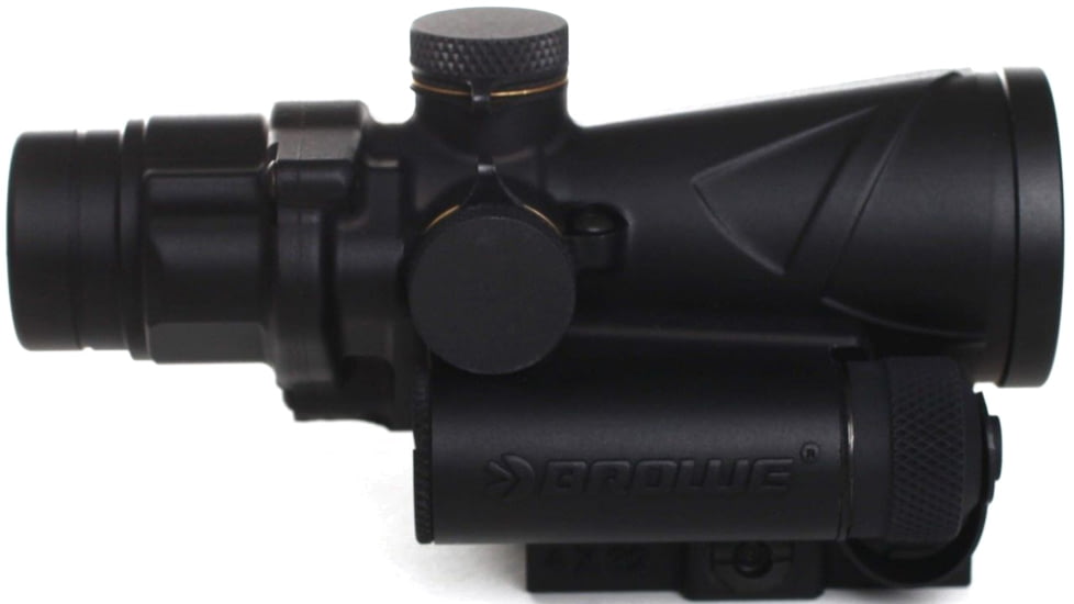 BROWE 4x32 Combat Optic Rifle Scope, 7.62x39mm Chevron, Blue, Black, One Size, BCO-005B