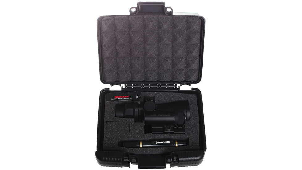 BROWE 4x32 Combat Optic Rifle Scope, 7.62x39mm Chevron, Blue, Black, One Size, BCO-005B