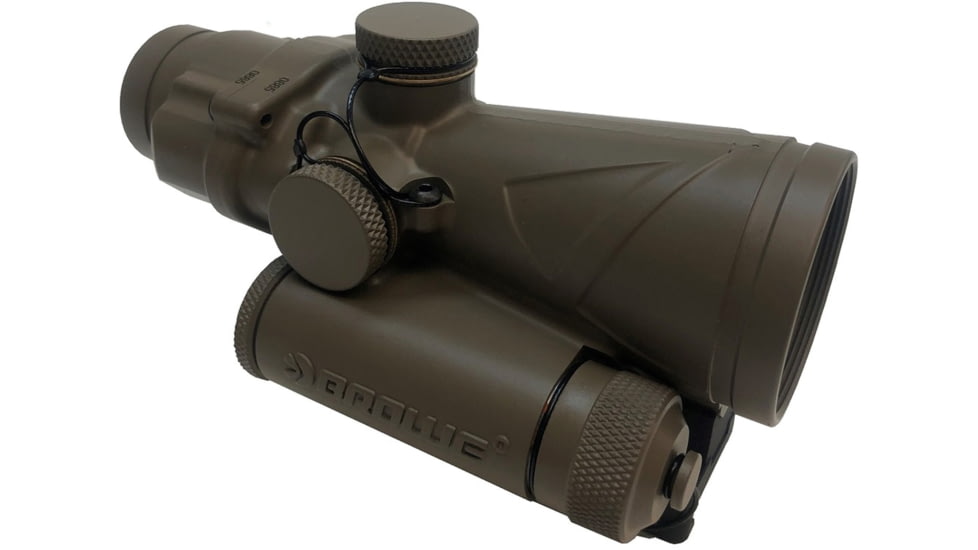 BROWE 4x32 Combat Optic Rifle Scope, 5.56mm Horseshoe &amp; Dot, Red, Flat Dark Earth, One Size, BCO-007-FDE