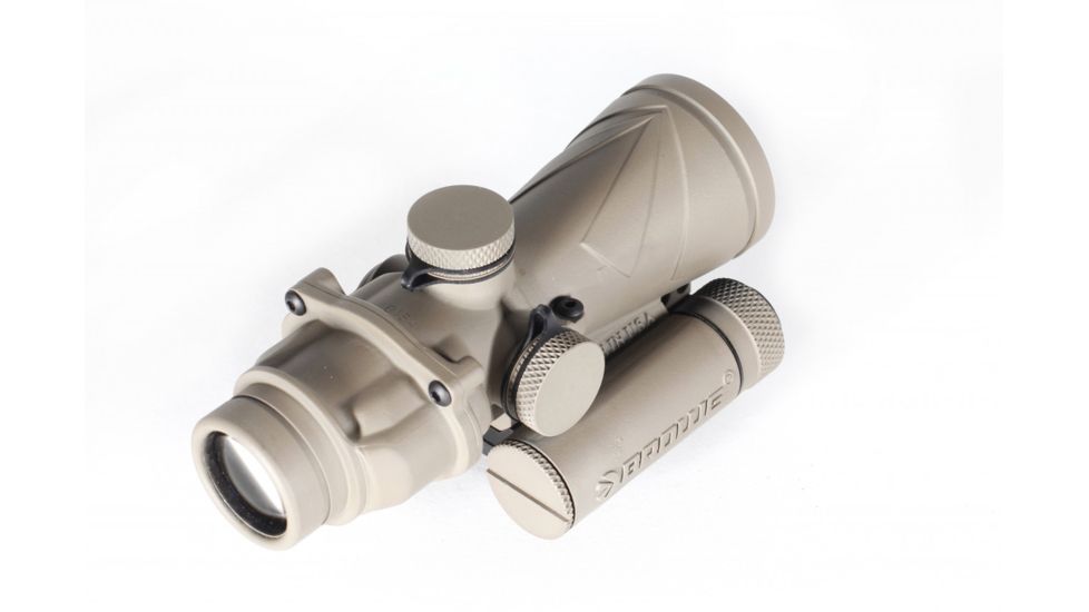 BROWE 4x32 Combat Optic Rifle Scope, FDE 5.56mm Crosshair, Amber, Flat Dark Earth, BCO-003A-FDE