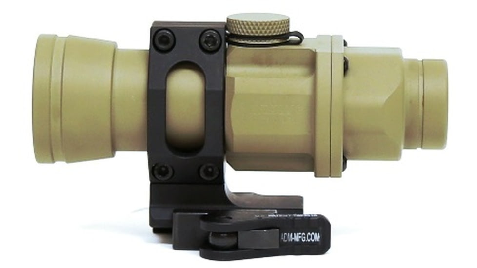 BROWE 4x32 Sport Optic Rifle Scope, 7.62x51mm Crosshair, Green, Flat Dark Earth, One Size, BSO-006-A-FDE