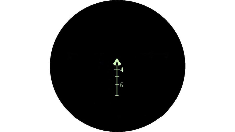 BROWE 4x32 Sport Optic Rifle Scope, 5.56mm Chevron, Green, Black, BSO-001-A