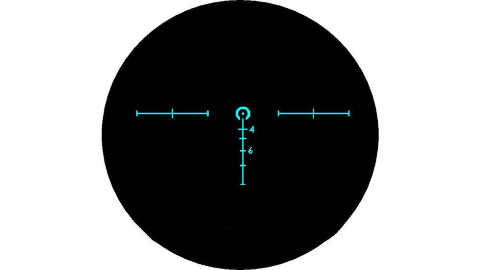 BROWE 4x32 Sport Optic Rifle Scope, 5.56mm Horseshoe and Do, Blue, Black, BSO-007B-A