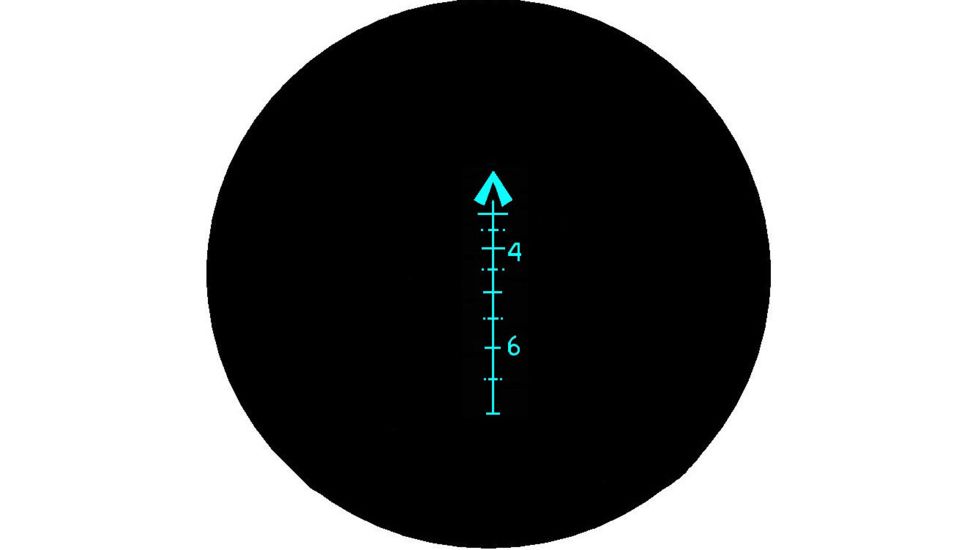 BROWE 4x32 Sport Optic Rifle Scope, 7.62x39mm Chevron, Blue, Black, BSO-005B-A