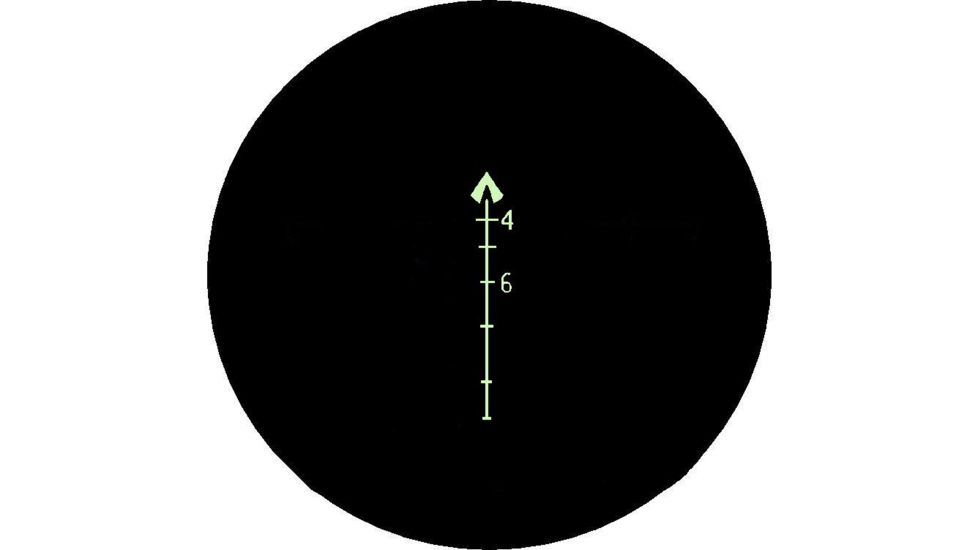 BROWE 4x32 Sport Optic Rifle Scope, 7.62x51mm Chevron, Green, Black, BSO-002-A