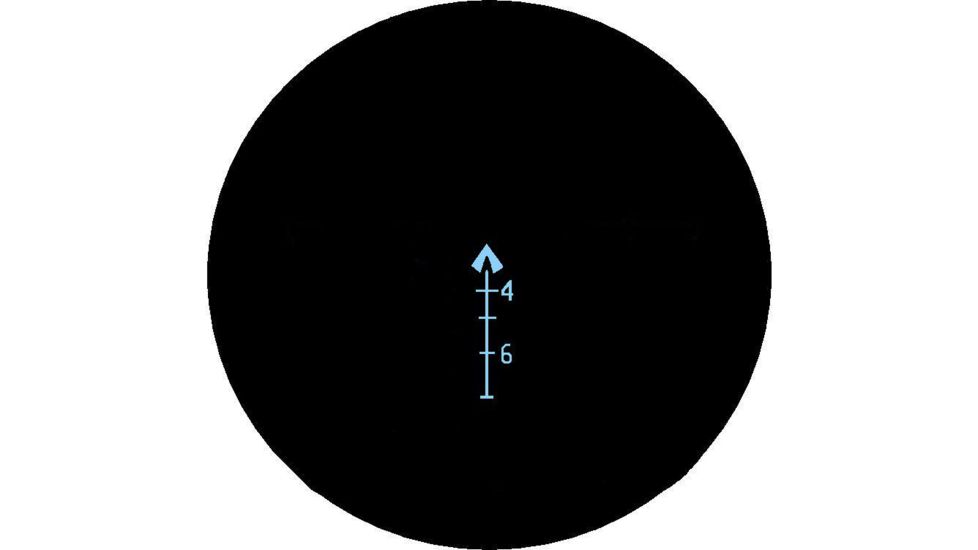 BROWE 4x32 Sport Optic Rifle Scope, FDE, 5.56mm Chevron, Blue, Flat Dark Earth, BSO-001B-A-FDE