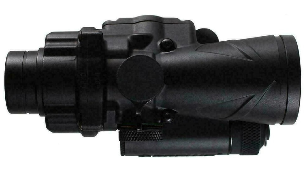 BROWE 4x32 Tactical Optic Rifle Scope, 5.56mm Chevron, Blue, Black, One Size, BTO-001B