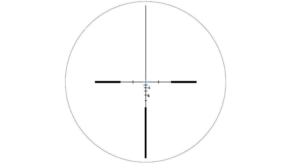 BROWE 4x32 Tactical Optic Rifle Scope, FDE 5.56mm Crosshair, Blue, Flat Dark Earth, BTO-003B-FDE