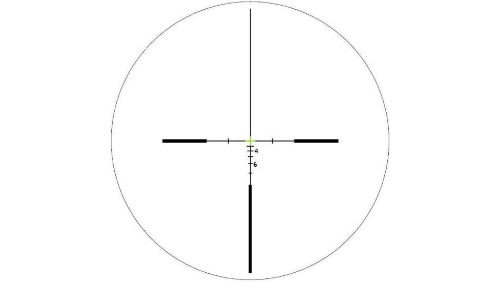 BROWE 4x32 Tactical Optic Rifle Scope, FDE 5.56mm Crosshair, Green, Flat Dark Earth, BTO-003G-FDE