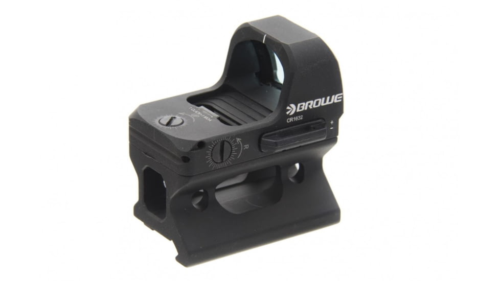 BROWE Micro Reflex w/ Co-Witness Mount, Black, BMR-3MOA-CW