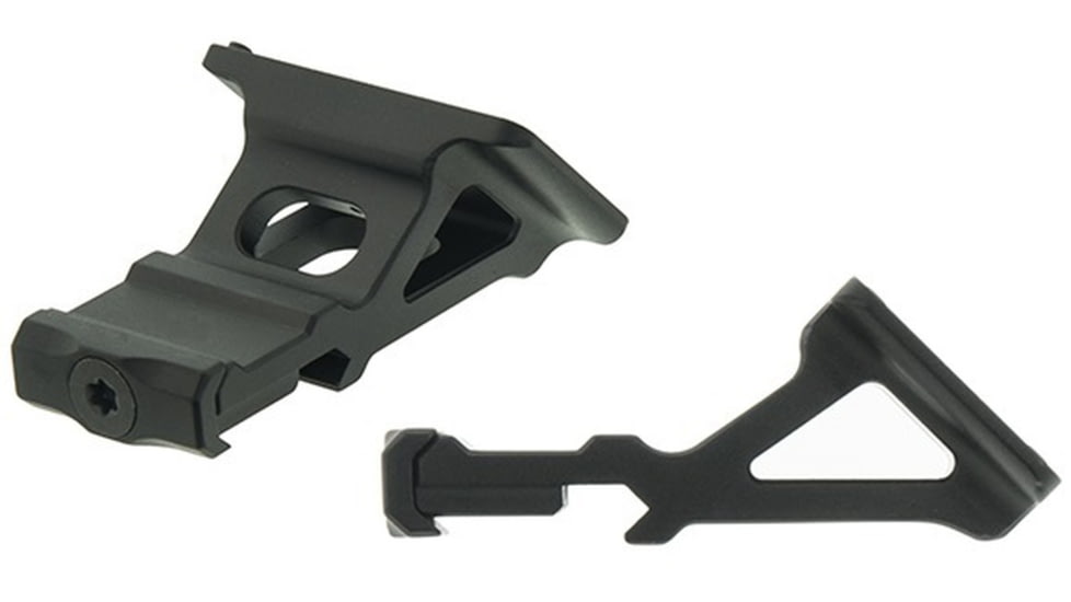 EDEMO BROWE Mini Red Dot 45 Degree Offset Mount, RMR Footprint, Black, One Size, MRD-45-RMR, EDEMO2