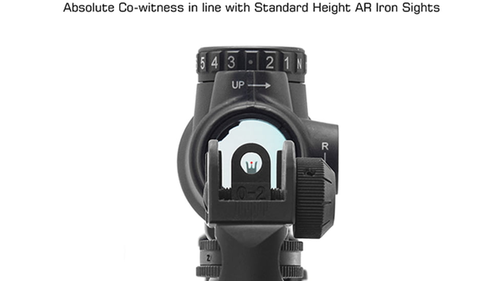 BROWE MRO Co-Witness Mount, Black, One Size, MNT-MRO-CW