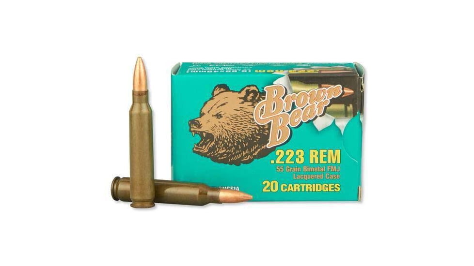 Brown Bear .223 Remington 55gr Fmj-bt 20-pack
