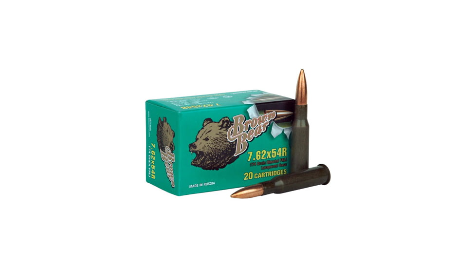 Brown Bear 7.62x54r 174gr Fmj 20-pack