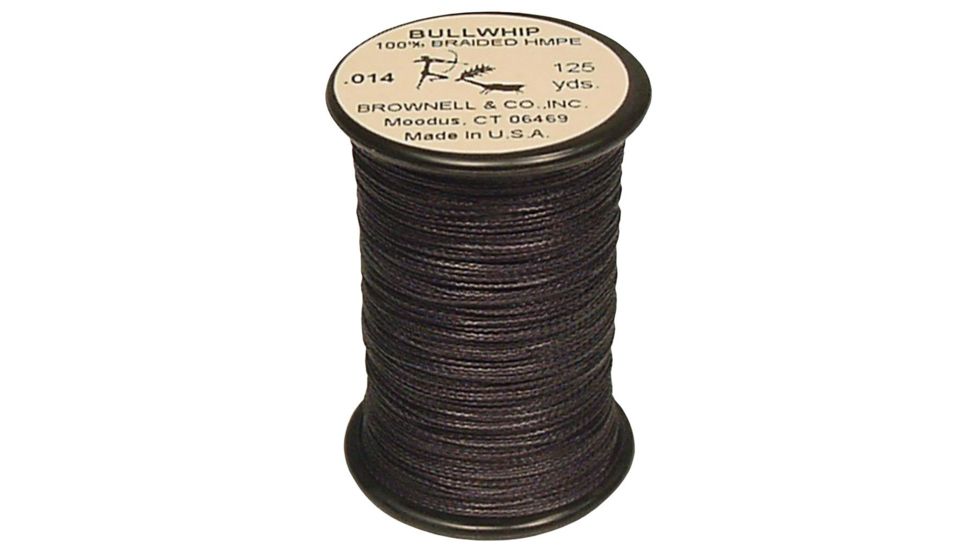 Brownell Bullwhip Serving, Black .014 125 yds. FA-BDBL-014-JI