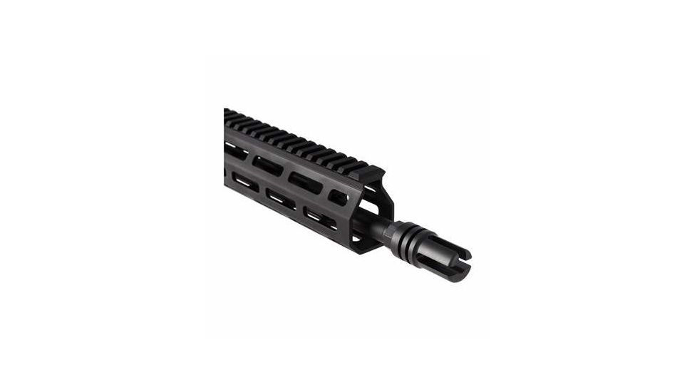 Brownells Wylde Upper Receiver Assembly, .223, 16 inch Barrel, 1/2-28 Muzzle, Nitride finish, Black 250-031-443