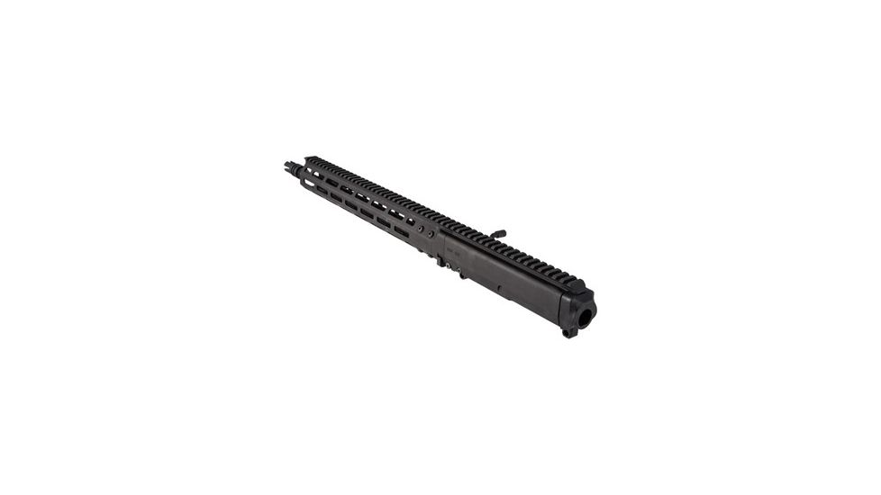 Brownells Wylde Upper Receiver Assembly, .223, 16 inch Barrel, 1/2-28 Muzzle, Nitride finish, Black 250-031-443
