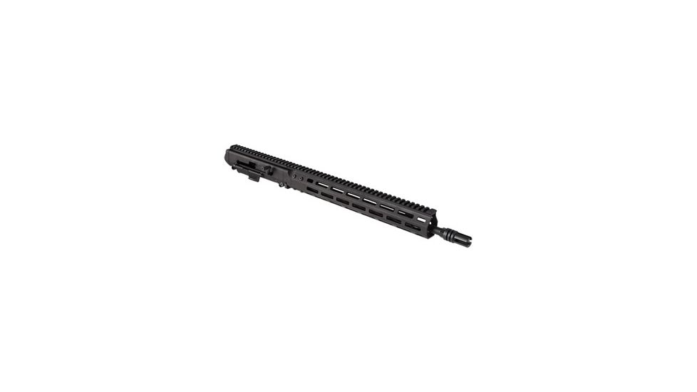 Brownells Wylde Upper Receiver Assembly, .223, 16 inch Barrel, 1/2-28 Muzzle, Nitride finish, Black 250-031-443