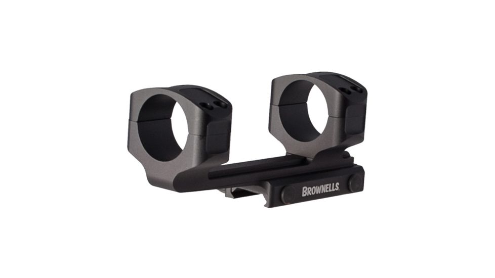 Brownells 30mm AR-Style Rifle Cantilever Scope Mount, Black, 30mm, AR30MM0MOA