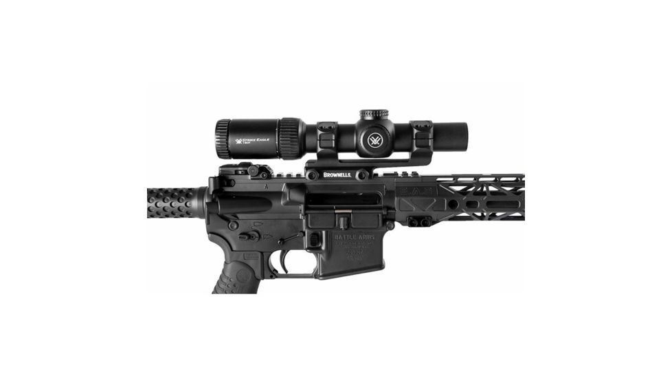 Brownells 30mm AR-Style Rifle Cantilever Scope Mount, Black, 30mm, AR30MM0MOA