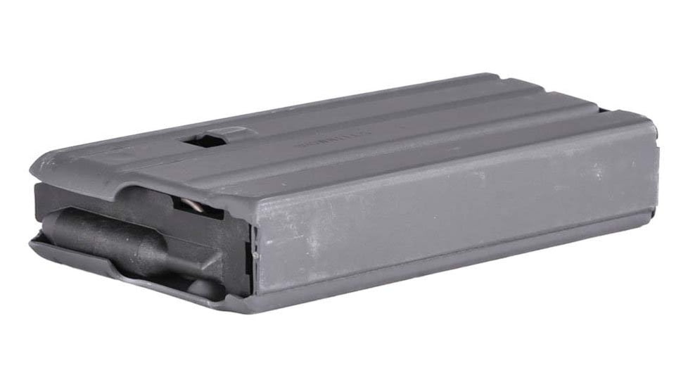 Brownells AR-15, 5.56x45 NATO, 20 Round, Rifle Magazine, Gray, 430110983-20RD