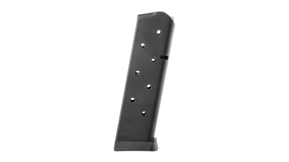 Brownells Pistol Magazine, 1911, .45 ACP, 8 Round, Black, 78000306-8RD