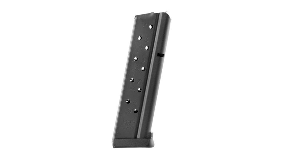 Brownells Pistol Magazine, 1911, 9mm, 10 Round, Black, 78000308-10RD