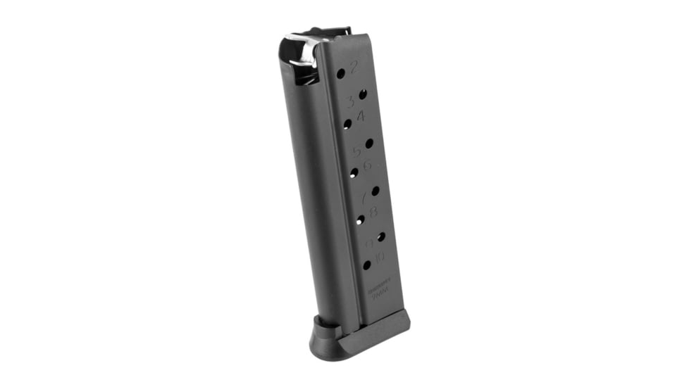 Brownells Pistol Magazine, 1911, 9mm, 10 Round, Black, 78000308-10RD