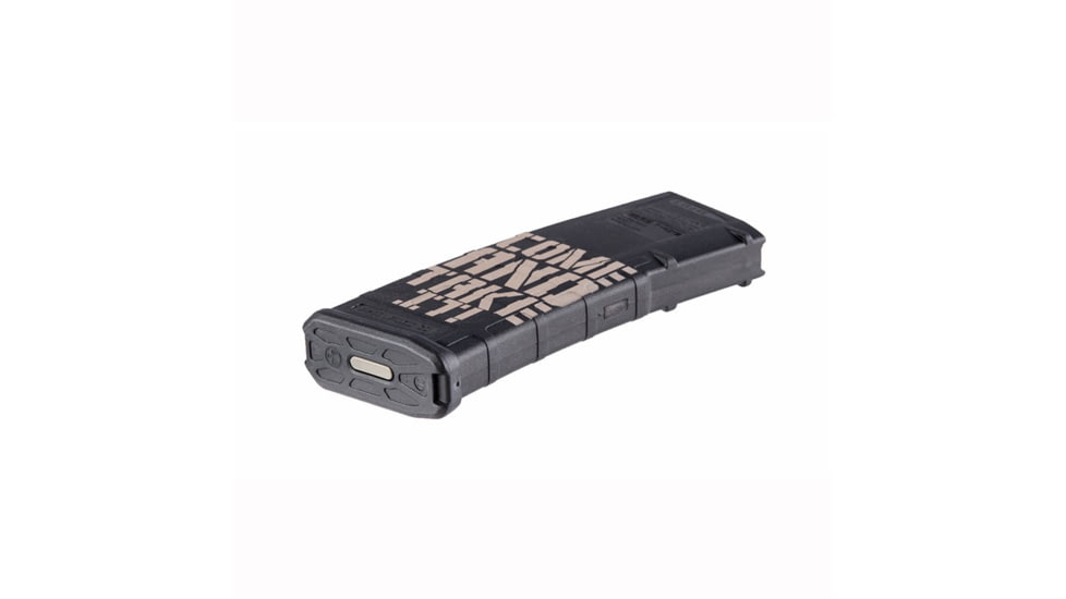 Brownells Polymer Pistol Magazine, AR-15, .223/5.56, 30 Round, Black/Come Take It, 78000706-30RD