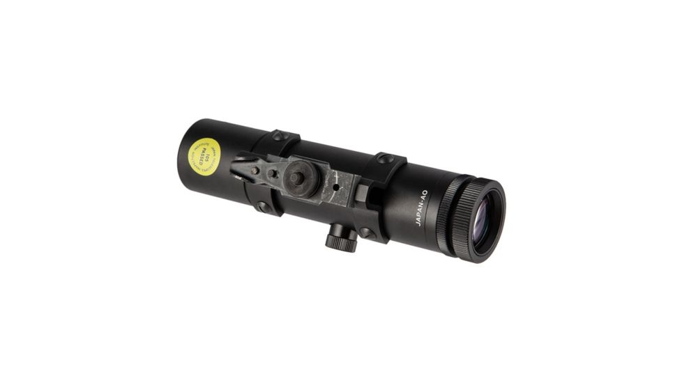 Brownells Retro 4x Carry Handle Scope, 4x21mm, 35mm Tube, Fixed Focal Plane, Duplex Reticle, Black, RETRO4X