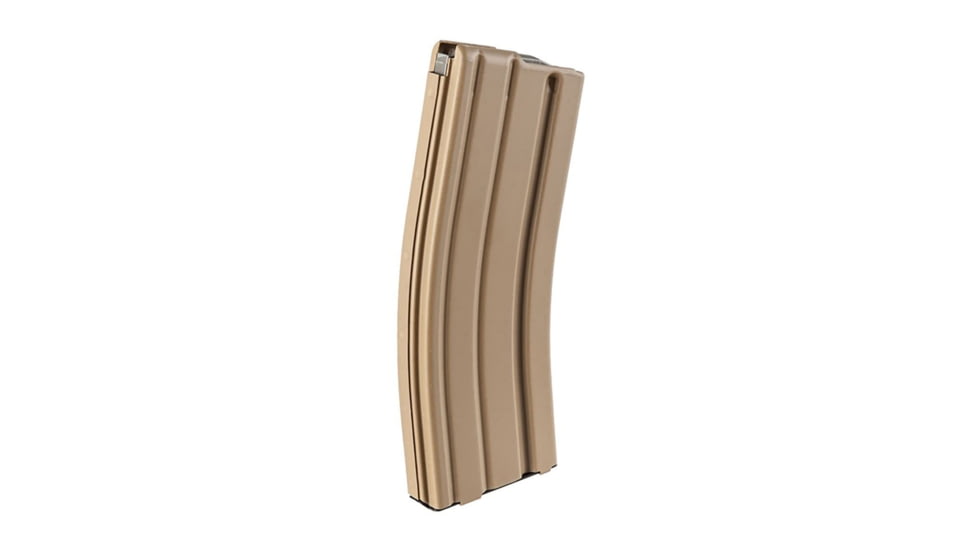 Brownells Rifle Magazine, AR-15, 5.56x45 NATO, 30 Round, Tan, 30-AL-TDF-MP-BNL-30RD